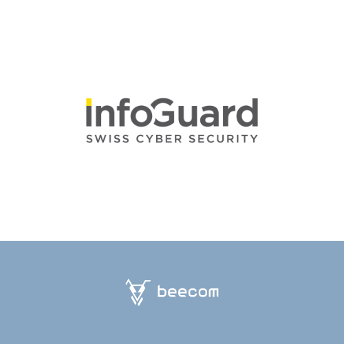 Logos von InfoGuard und Beecom